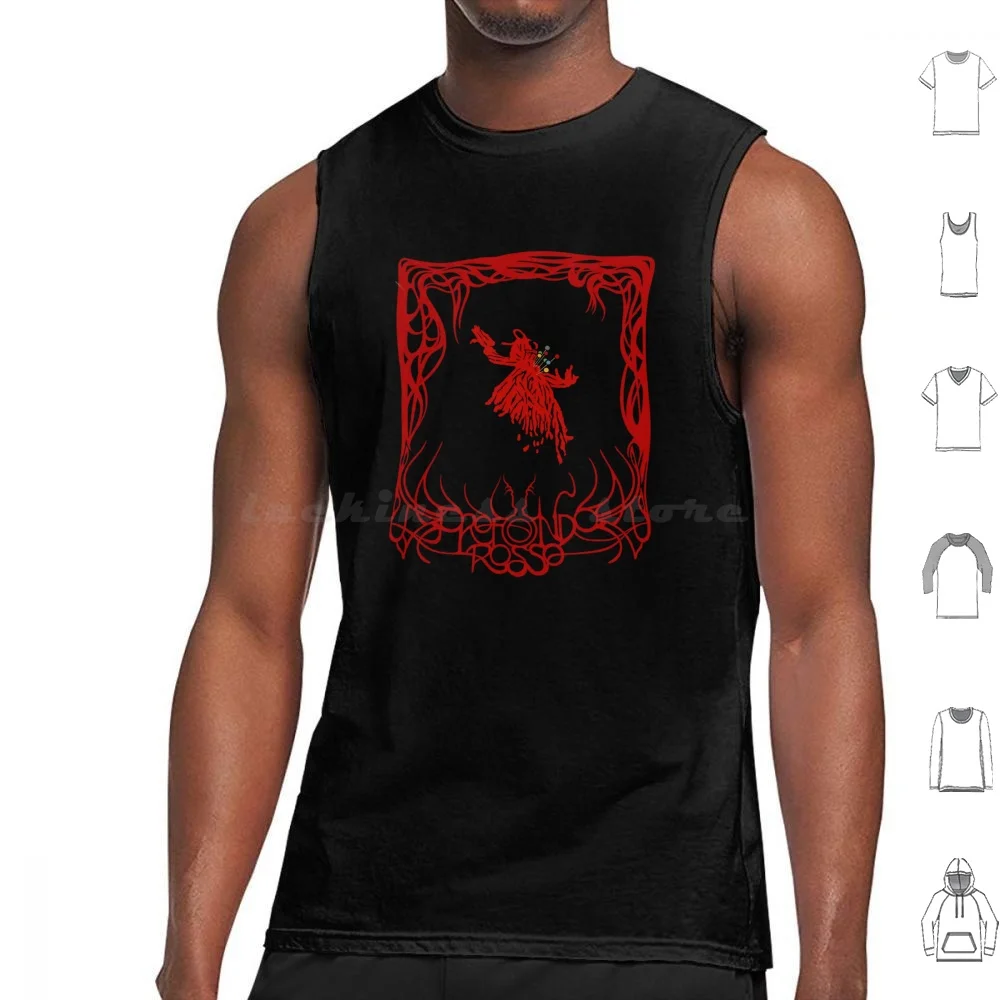 Argento Profondo Rosso (Rosso Intenso) Canotte Voodoo Gilet Senza Maniche Dario Argento Profondo Rosso Giallo Rosso Intenso Suspiria