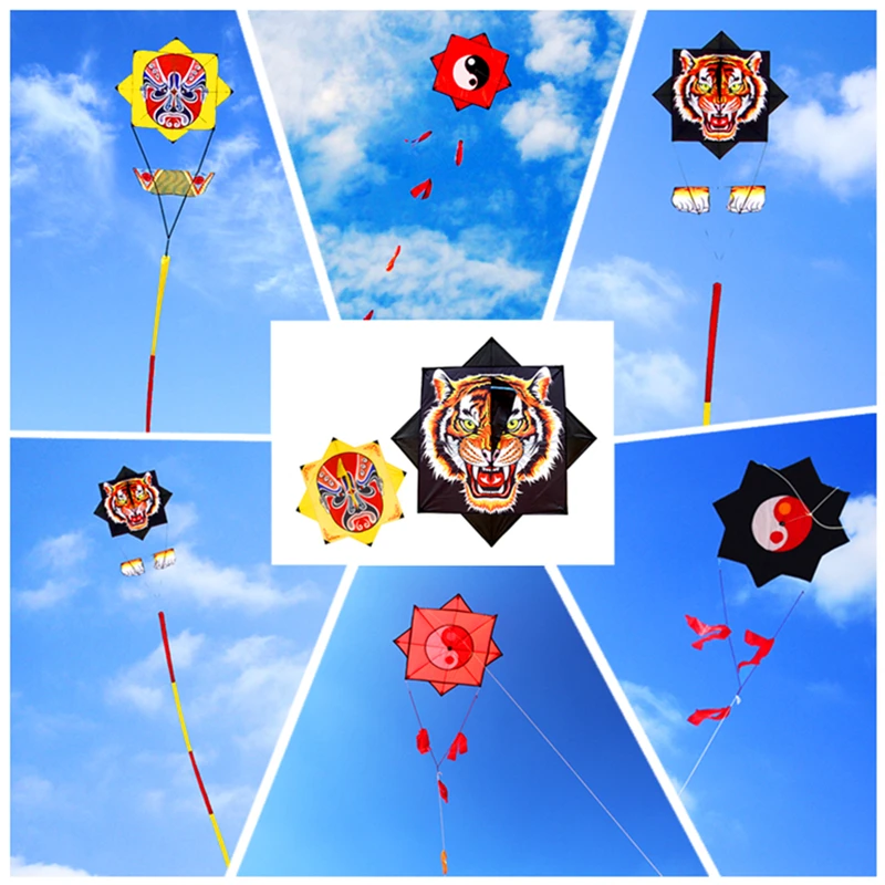 Spedizione Gratuita Gossip Kite 15M Tail Nylon Kite Sport Surf Kite Bar Outdoor Brinquedos Octopus Designs Model Glid