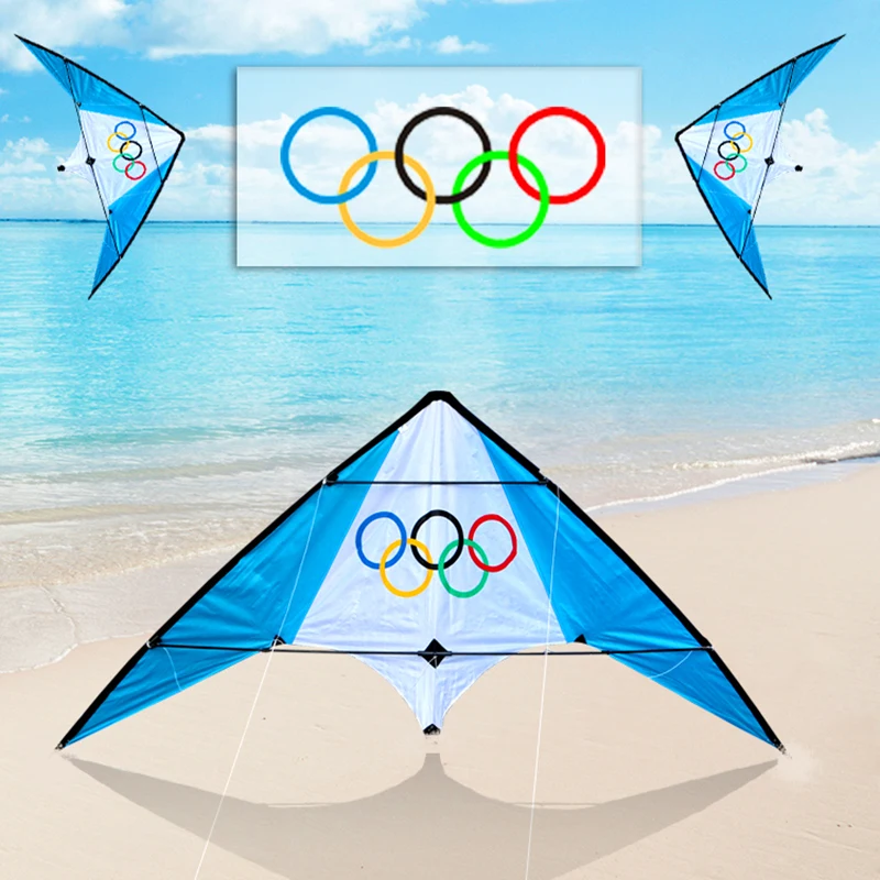 Spedizione Gratuita Dual Line Stunt Kite Flying Aquiloni Eolici Professionali Per Adulti Kite Surf Kite String Power Kite Flying Toys Jouer
