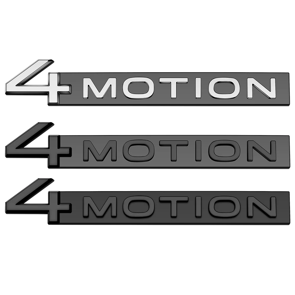 4Motion For Vw Sticker 4Motion Logo Emblem Sticker Adesivo Posteriore Per Vw Volkswagen Tiguan Touran Touareg Passat Jetta Golf Bora