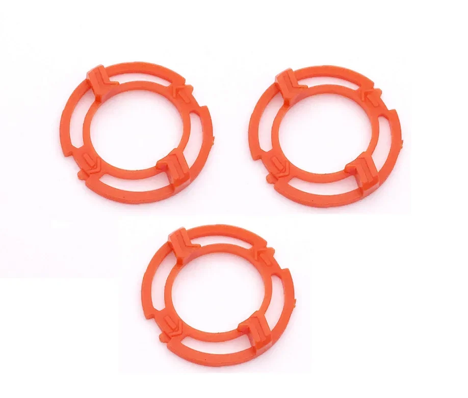 Piastra Supporto Testine Rasoio 3 Pezzi Per Philips Sh70 Sh90 S9000 Rq12 Rq1250 S7000 S9000 S9321 S9300 S9531 Piastra Di Sicurezza Anello Di Bloccaggi