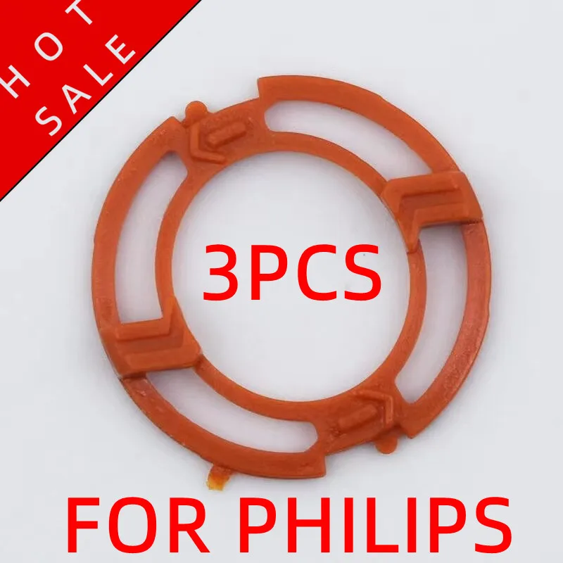 3 Pezzi Adatto Per Rasoio Elettrico Philips S7000 S9000 S8000 S7310 Rq12 Accessori Portacoltelli Con Staffa Arancione