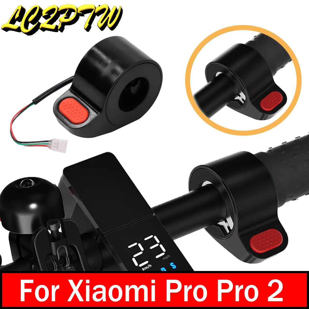 Acceleratore A Dito Universale Per Scooter Elettrico Per Xiaomi Pro Pro2 Kickscooter Thumb Throttle Accelerator Speed Dial Throttle Part