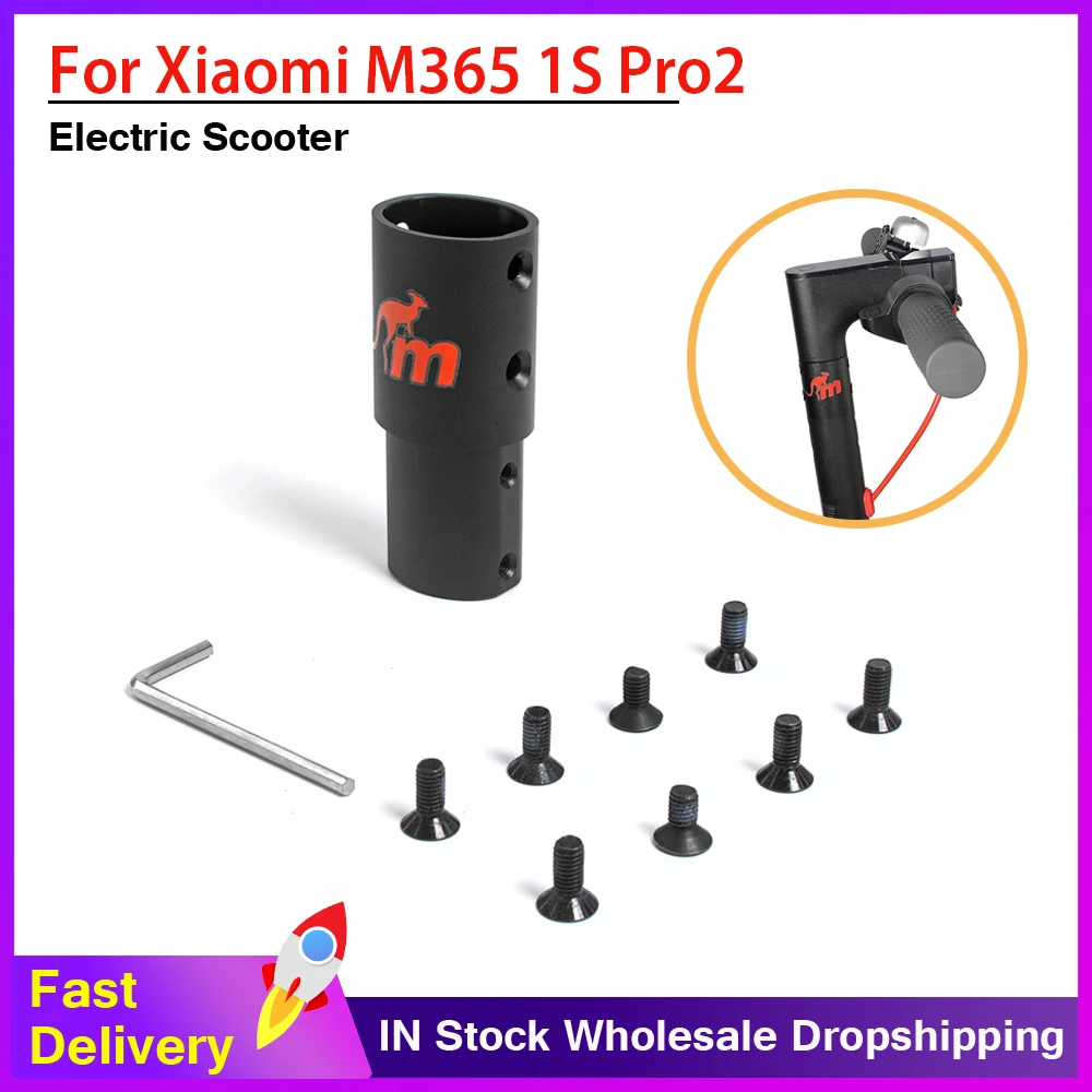 Monorim Modification Handlebar Extension Pipe For Xiaomi M365 1S Pro2 Electric Scooter Handlebar Heightening Aluminum Alloy Part