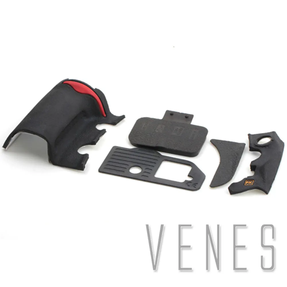 Venes 1 Set-Body Fronte Retro Terminale Inferiore Di Gomma Della Copertura Della Parte Di Ricambio Per Nikon D700 Riparazione Della Macchina Fotografi