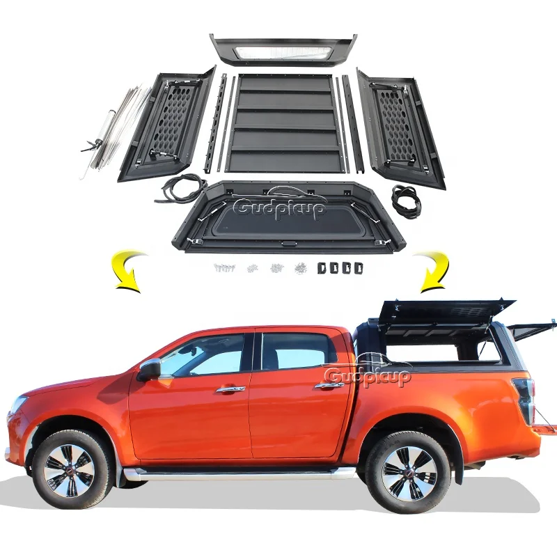Steel Truck Hard Top Toyotas Hilux Baldacchino Per Dodge Ram Hardtop Isuzu Dmax Mitsubishis L200 Baldacchino