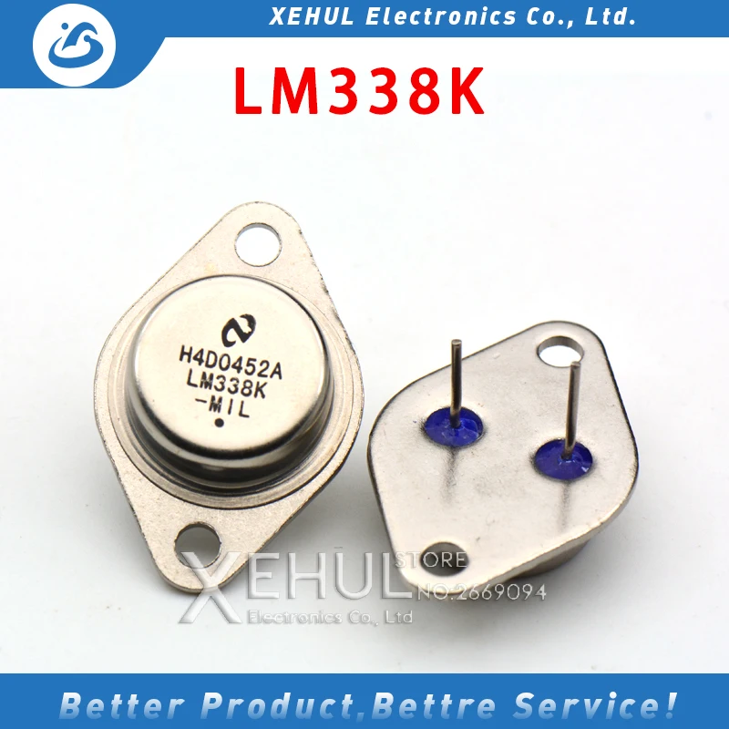 2Pcs /10Pcs New Lm338K Lm338 Adjustable Voltage Regulator 5A 1.2V To 32V Drop Shipping