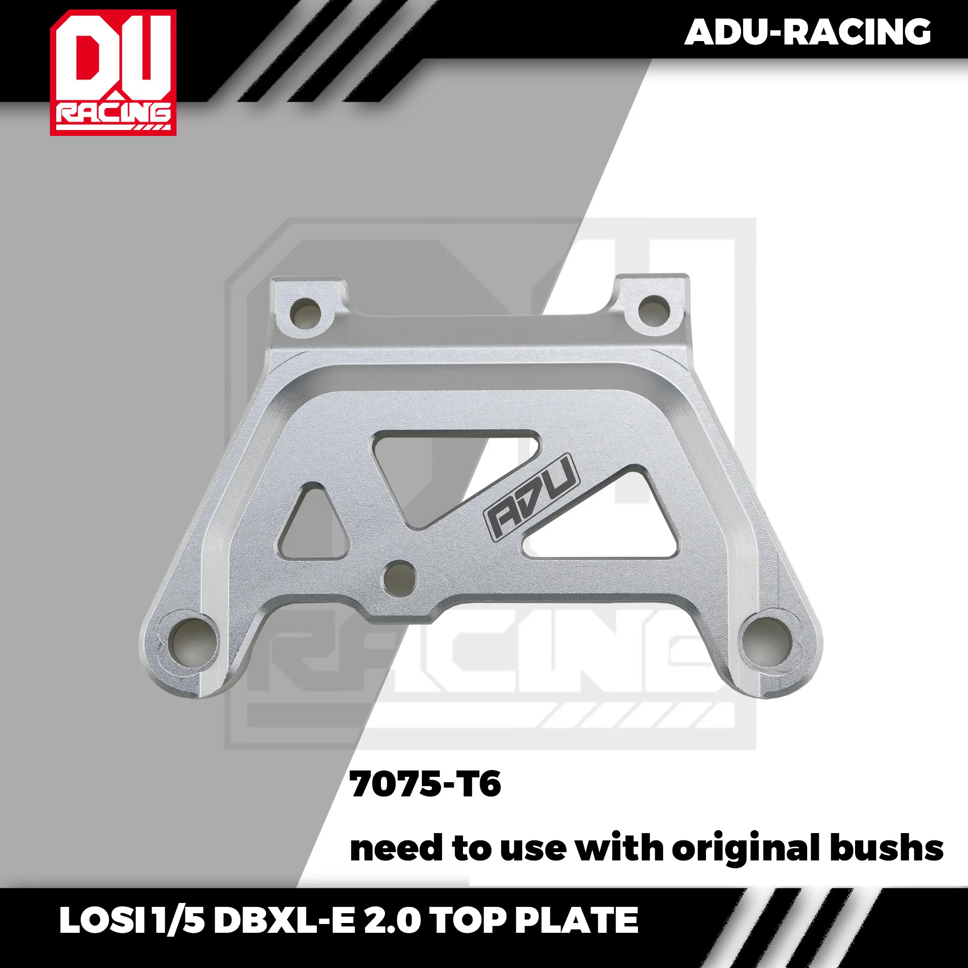 Adu Racing 7075-T6 Losi Dbxl E2.0 Dbxl Piastra Superiore Cnc