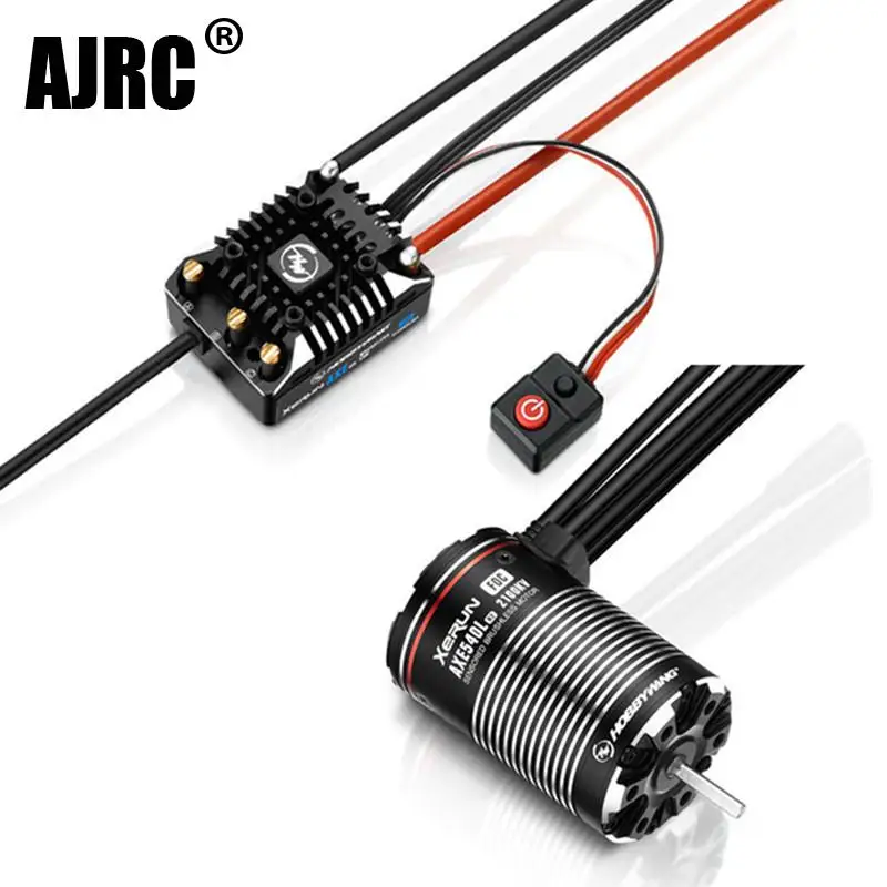 Hobbywing Axe R2 Waterproof 550 540L Sensored Brushless Esc Motors Per 1/10 Rc Car Crawler Traxxas Trx4 Trx6 Axial Scx10 90046