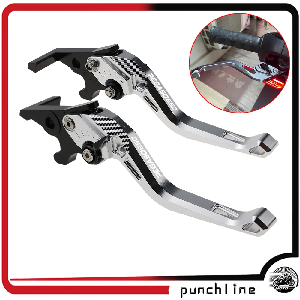 Fit Pegaso 650 2005-2010 Maniglie Freno Per Leve Frizione Pegaso 650