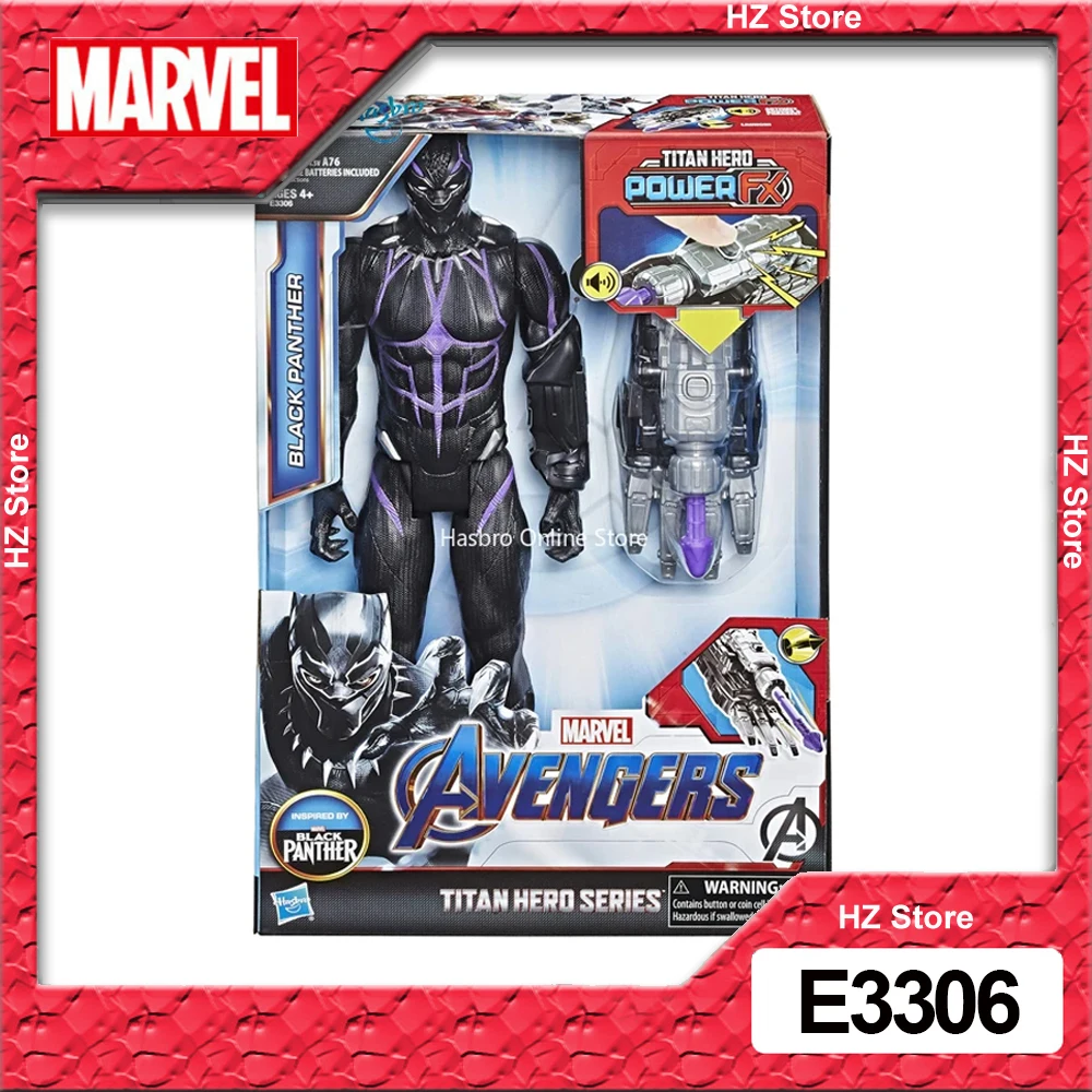 Novità Avengers Marvel Endgame Titan Hero Power Fx Black Panther