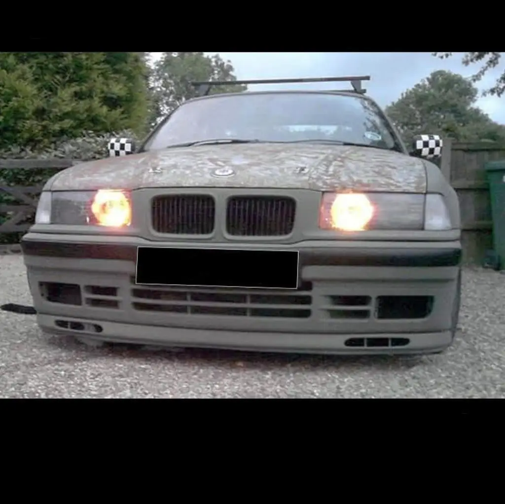 Bmw Serie 3 E36 Lip Laguna Modello Nuovo Spoiler Anteriore Paraurti Anteriore Euro Spoiler Universale 2 Pezzi Body Kit