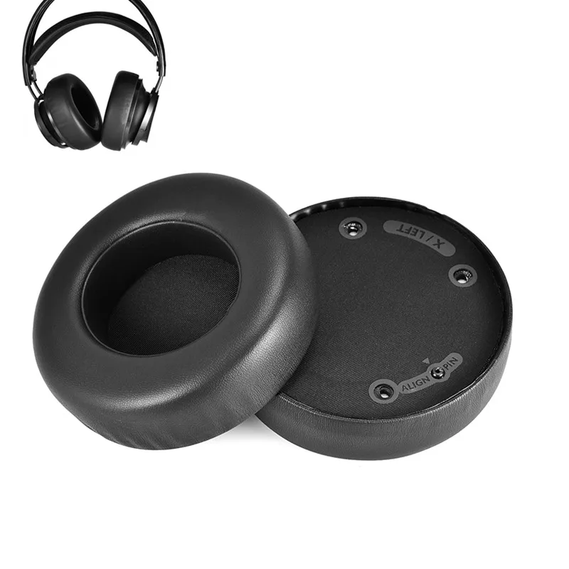 Flexible Earpads For Philips Audio Fidelio X2Hr X1 Headphone Ear Pads Soft Protein Leather Memory Foam Sponge Earphone Sleeve