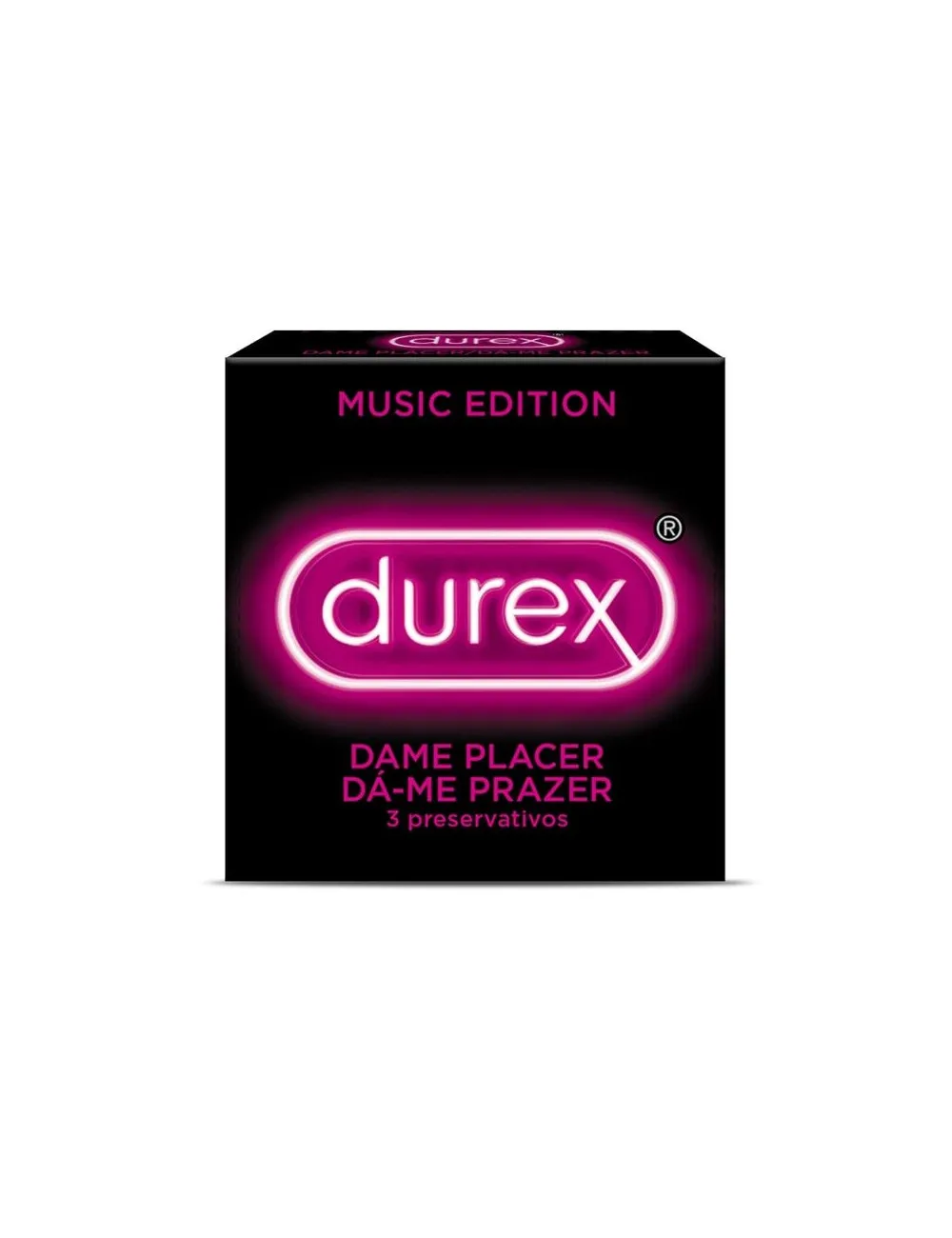 Durex Dame Pleasure 3 Unità-- Punti Smagliature Aumentano Temperatura Tra Suoi Creano Un'Esperienza Te Caratteristiche Placer: Gomma Rilievo Lubrifica