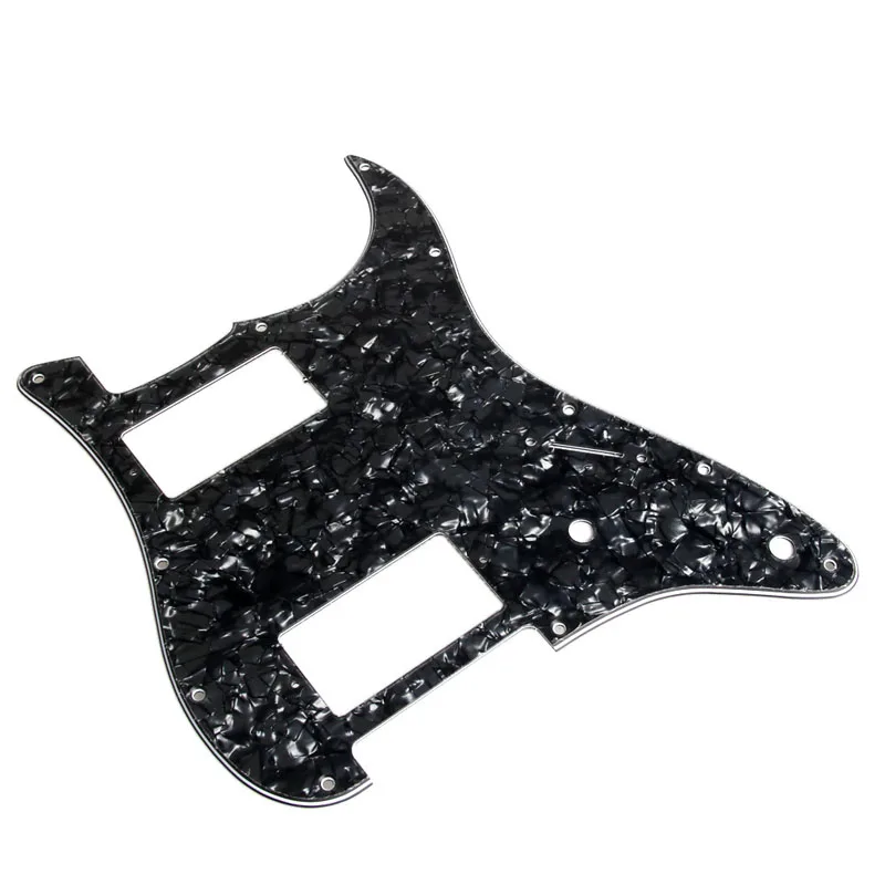 Battipenna Per Chitarra 3Ply Black Pearl Per Stratocaster Fender Strat 2 Hh Humbucker