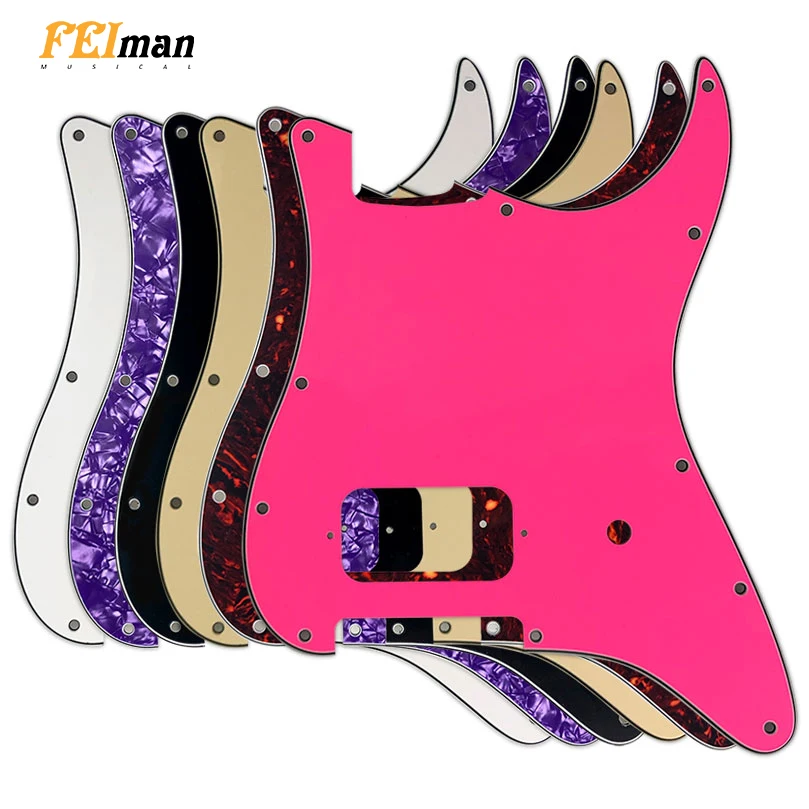 Feiman Guitar 11 Battipenna Con Fori Per Viti Tuta Per Fender Tom Delonge Strat Guitar Us Spec Strat Con Ponte Humbucker