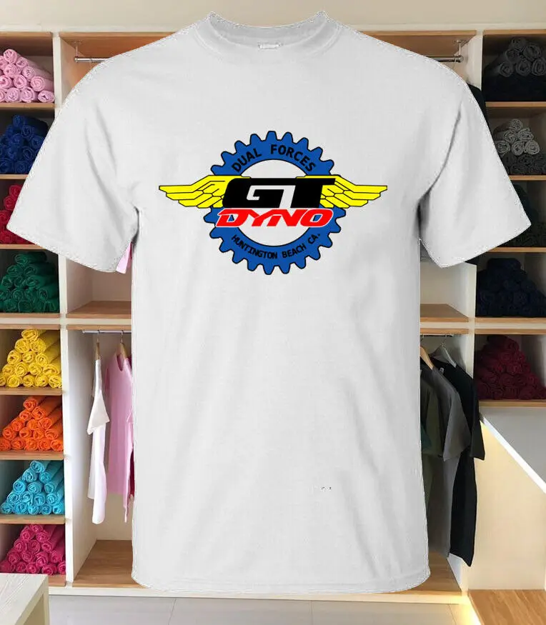 T-Shirt Freestyle In Cotone Pesante Gt Dyno Bmx Manica Corta