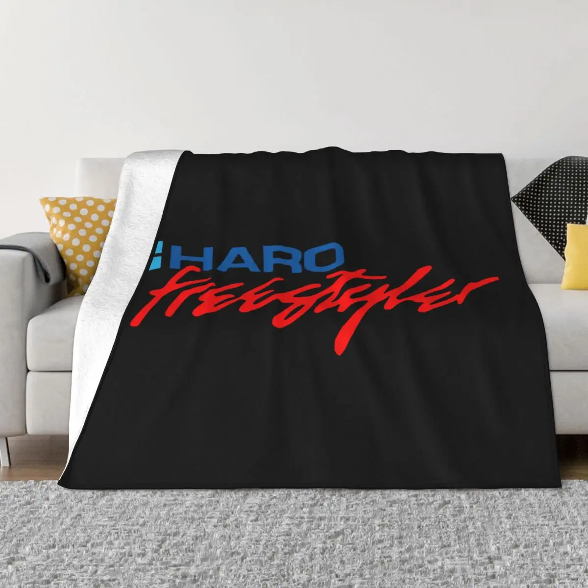 Haro Freestyler Swea Old School Bmx Skyway Coperta Copriletto Divano Letto Vintage Coperta Per Bambini Resistente Allo Sporco Tutto-Fiammifero Soffice