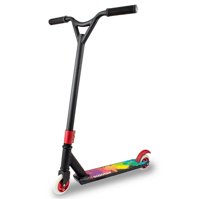 Pro Stunt Scooter Freestyle Street Surfing Kick Scooter Trick Skatepark Bmx Manubrio Scooter Professionale Per Sport Estremi