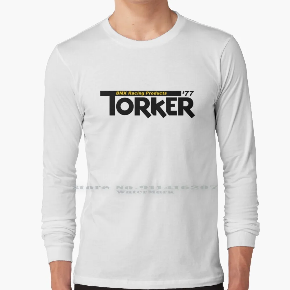 Torker Bmx 1977 T Shirt 100% Puro Cotone Bici Bicicletta Ciclo Helltrack Motocross Racing Freestyle Radical Et E T Bmx Bandits