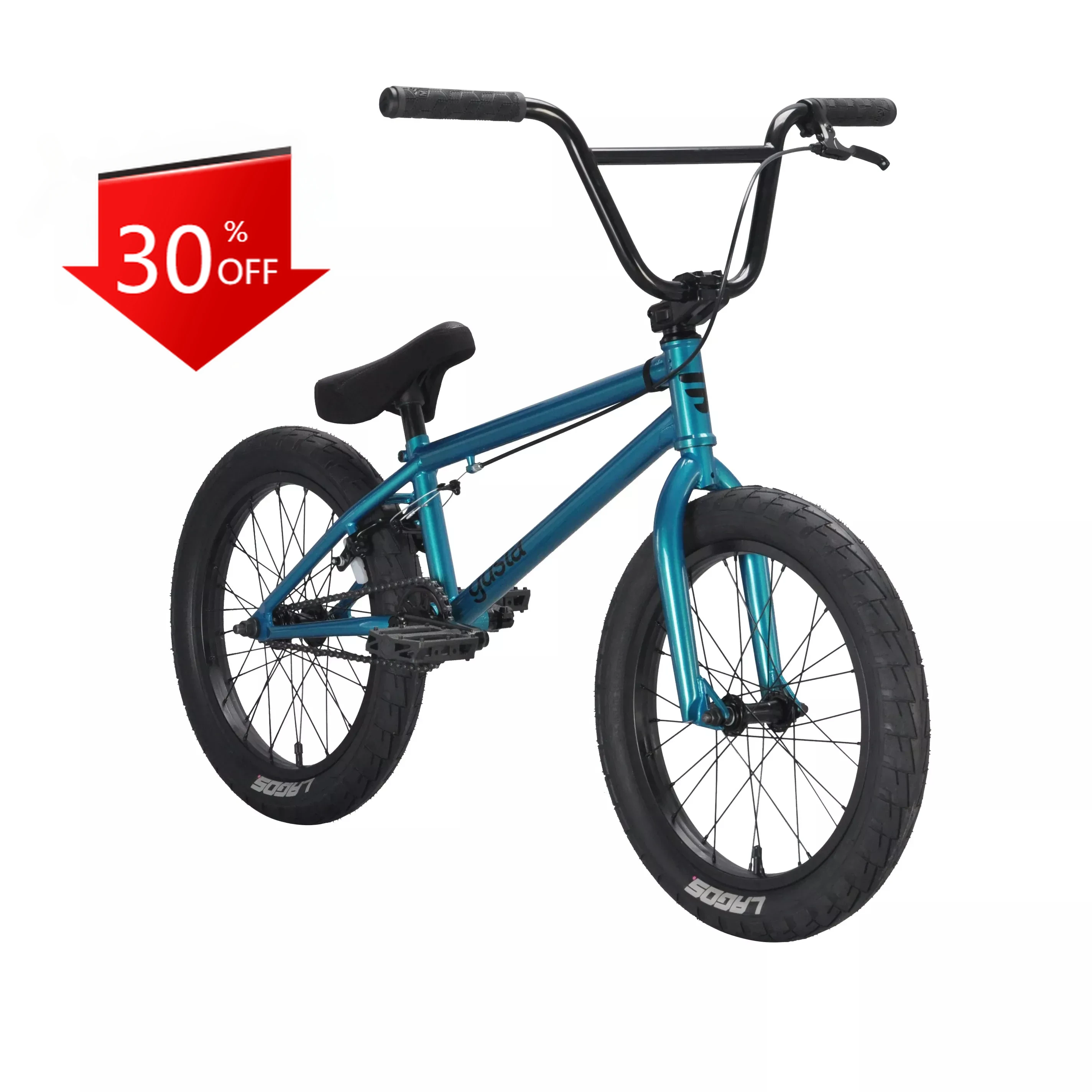 Funsea Bike Bmx 18 Pollici Bicicletta Stunt Freestyle Park Street Ciclismo Adulti Bambini Biciclette Accessori Bicicletta