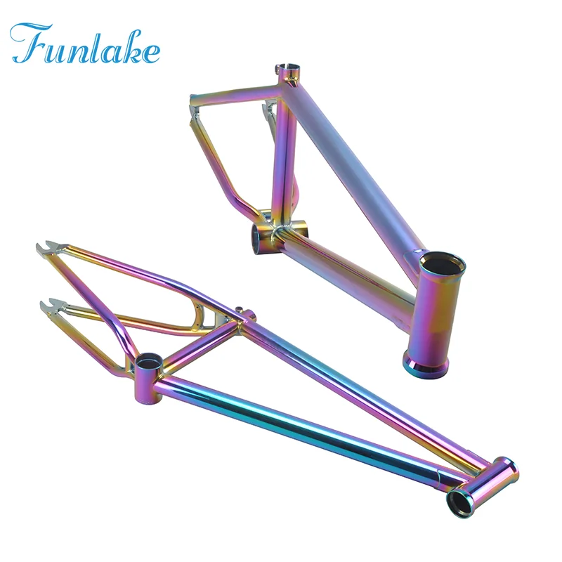 Logo Personalizzato Colorato Opaco 16 ''18'' 20 ''All'Ingrosso Più Venduto Bicicletta Freestyle Chromoly #4130 Bmx Telaio Pieghevole Bici