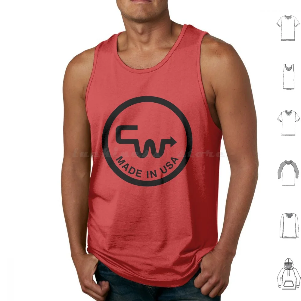 Cw Bmx Made In Usa Coin Tank Tops Gilet Senza Maniche Bike Gt Bicycle Haro Rad Hutch Motocross Skyway Retro Kuwait Freestyle