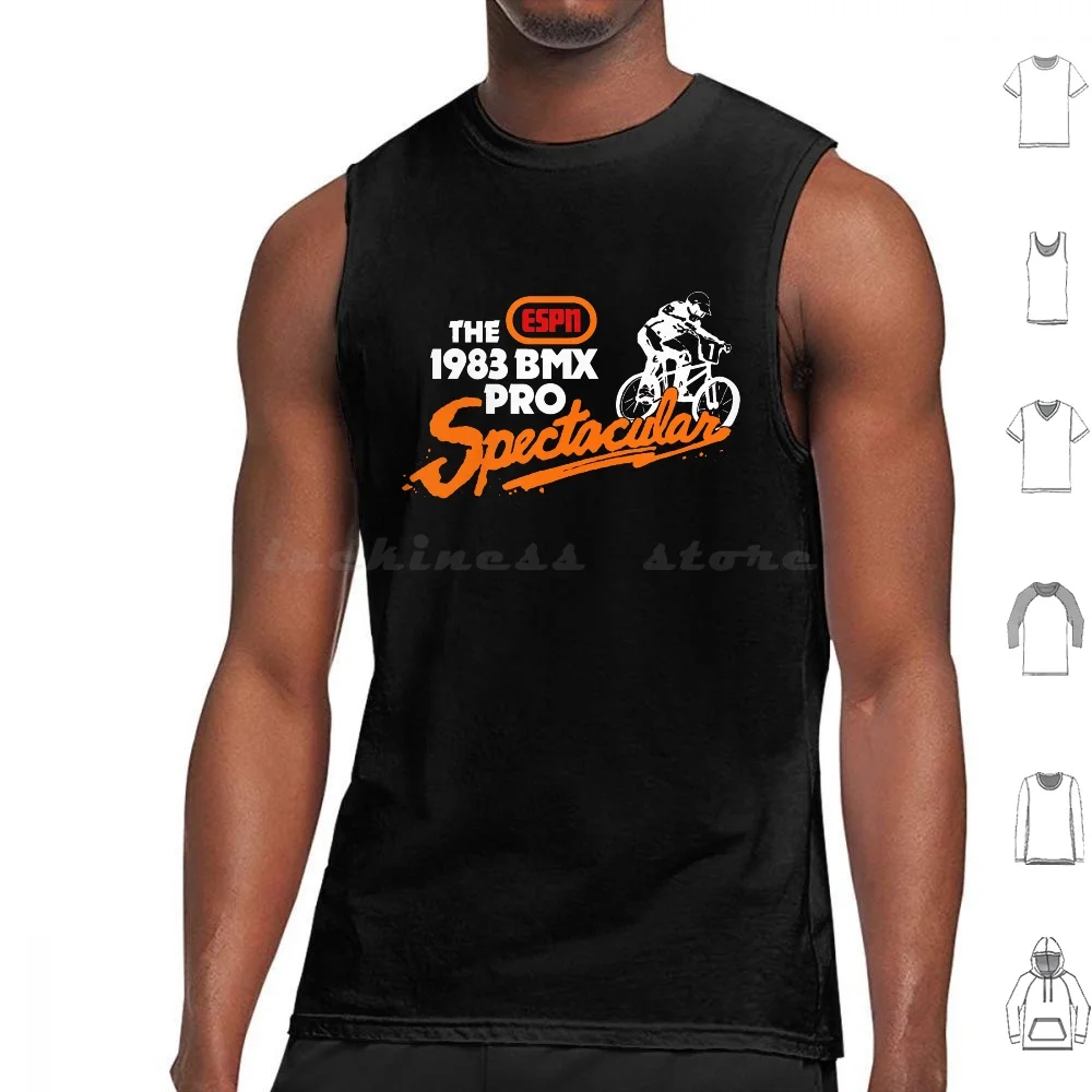 1983 Bmx Pro Siful Tank Tops Vest Senza Maniche Bike Bicycle Cycle Mountain Motocross Mtb Racing Freestyle Rad Radical Et E