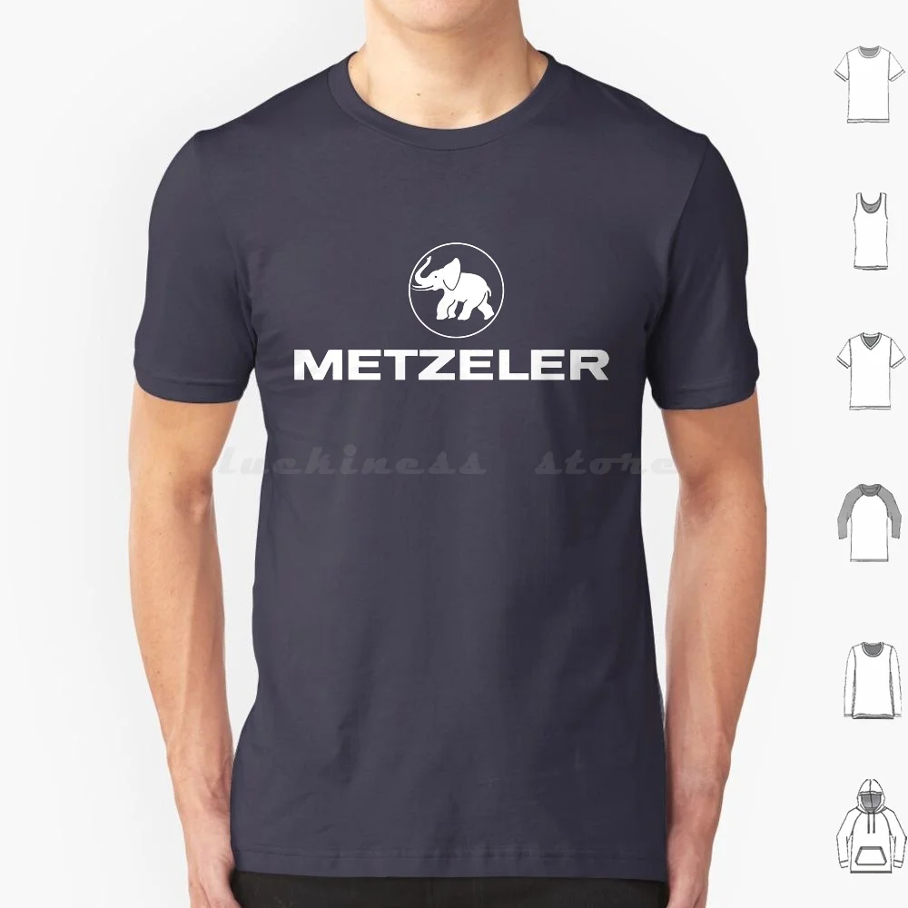 Maglietta Metzeler Anni '70, Adesivo, Decalcomania, Maglietta Maschera Cotone Uomo Donna Stampa Fai Da Te 70S Pneumatici Metzeler Pneumatici Racing Su