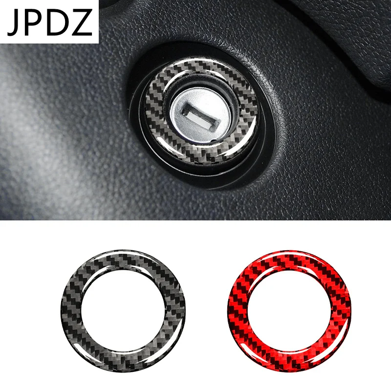 One-Click Start Decoration Circle Sticker Start Up Engine Button Decal Per Volkswagen Vw Scirocco 2009-2016 Accessori Per Auto