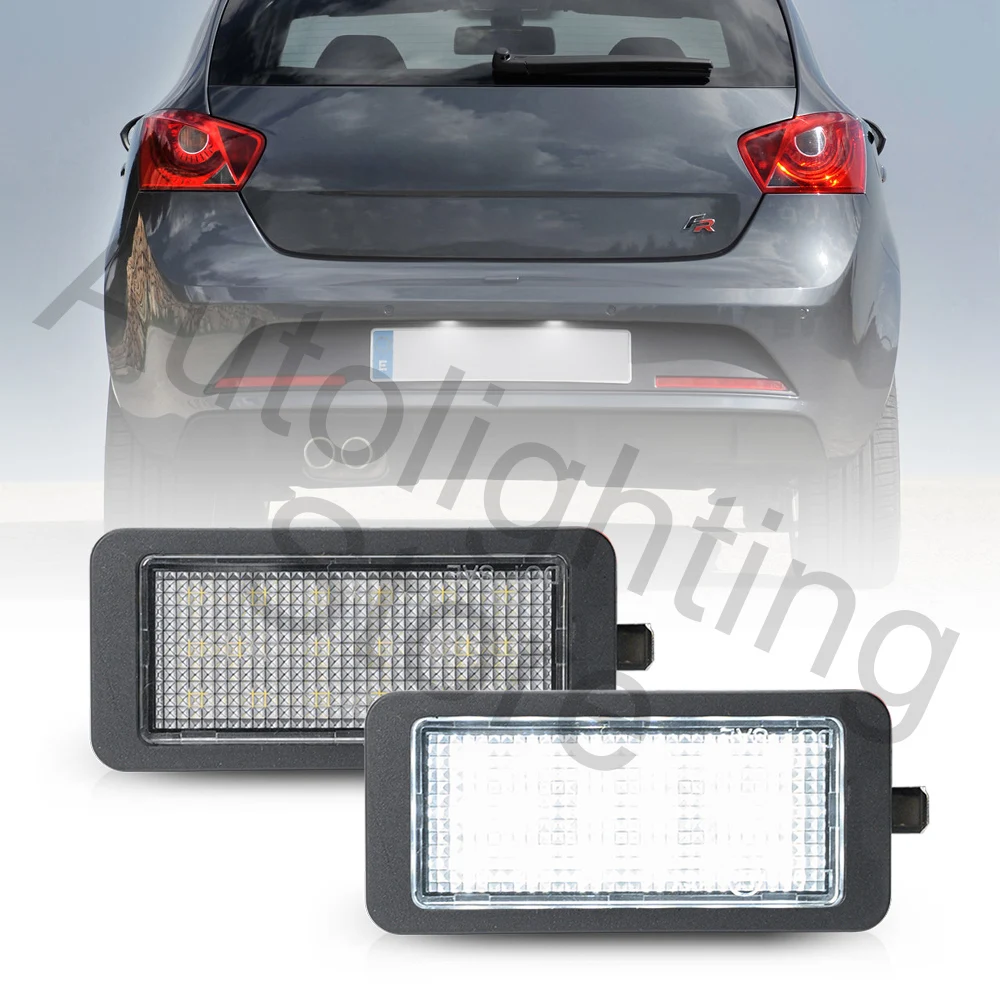 Luce Targa Led Canbus Senza Errori Per Seat Ibiza Iv 6J/6P Hatchback 2009 2010 2011 2012 13-16 Fanale Posteriore