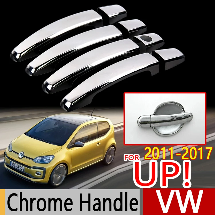 Maniglia Cromata Porta Covers Per Volkswagen Up! E-Up! Croce Up! Gt Up! 2011-2017 Vw Up 2012 2013 2014 Accessori Auto Car Styling