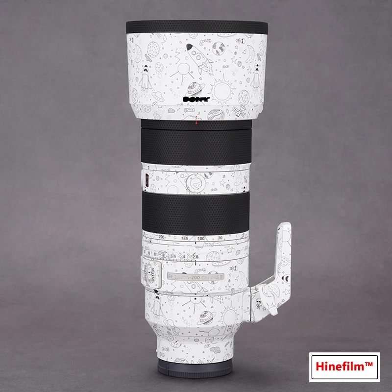Per Sony 70200 F2.8 Gm2 Lens Sticker Sel70200Gm2 Cover Skin Per Sony Fe 70-200Mm F2.8 Gm Oss Ii Lens Protector Coat Wrap Sticker