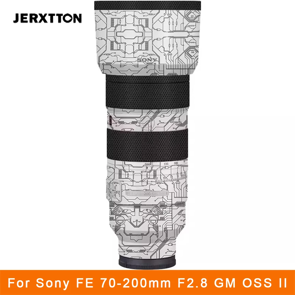 Decalcomania Obiettivo Sony 70 200 Ii Fotocamera Skin Wrap Vinile Adesivo Protettivo Accessori Fotografici Per Sony Fe 70-200Mm F2.8 Gm Oss Ii