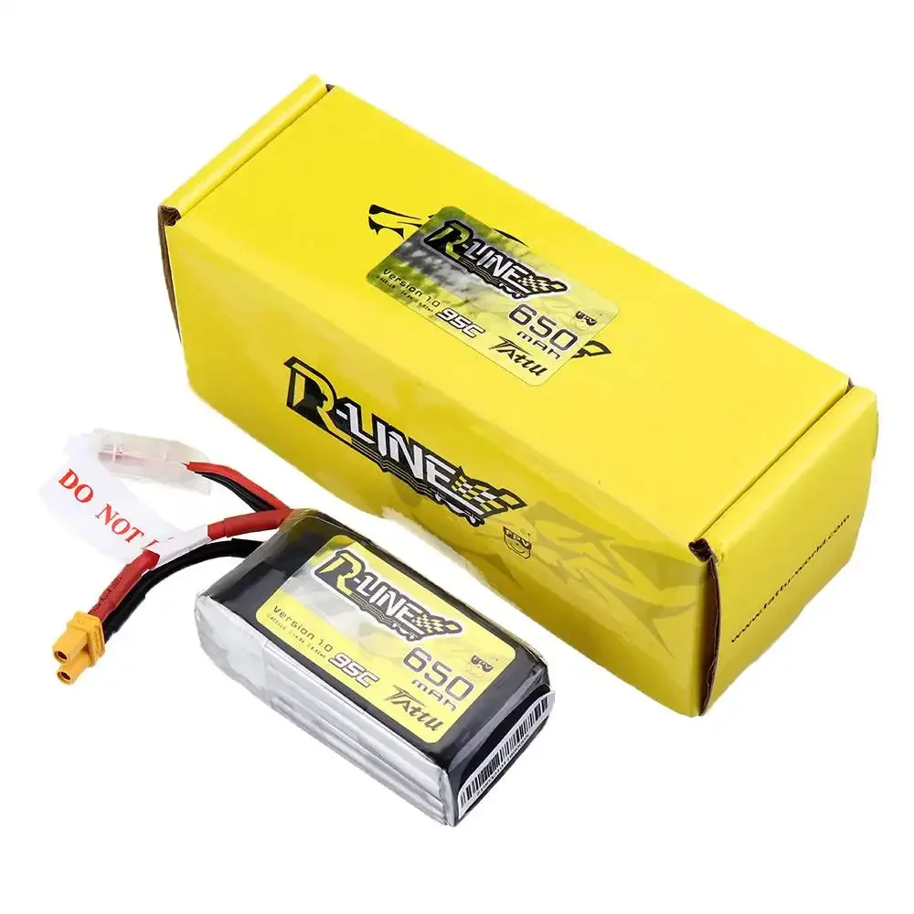 Gens Ace Tattu R-Line 1.0 Batteria Ricaricabile Lipo 650/750/850Mah 95C 3S 4S 6 S1P Per Rc Fpv Racing Drone Quadcopter