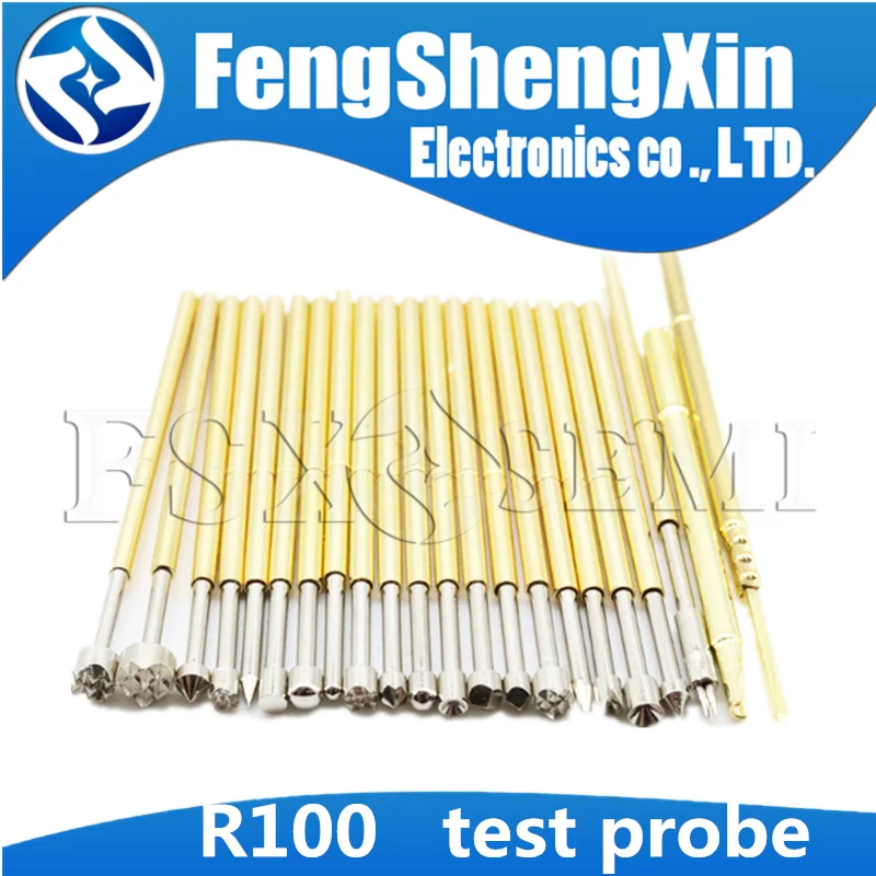 100Pcs Sonda Di Prova R100 Ditale A Molla Retrattile R100-4S R100-4W