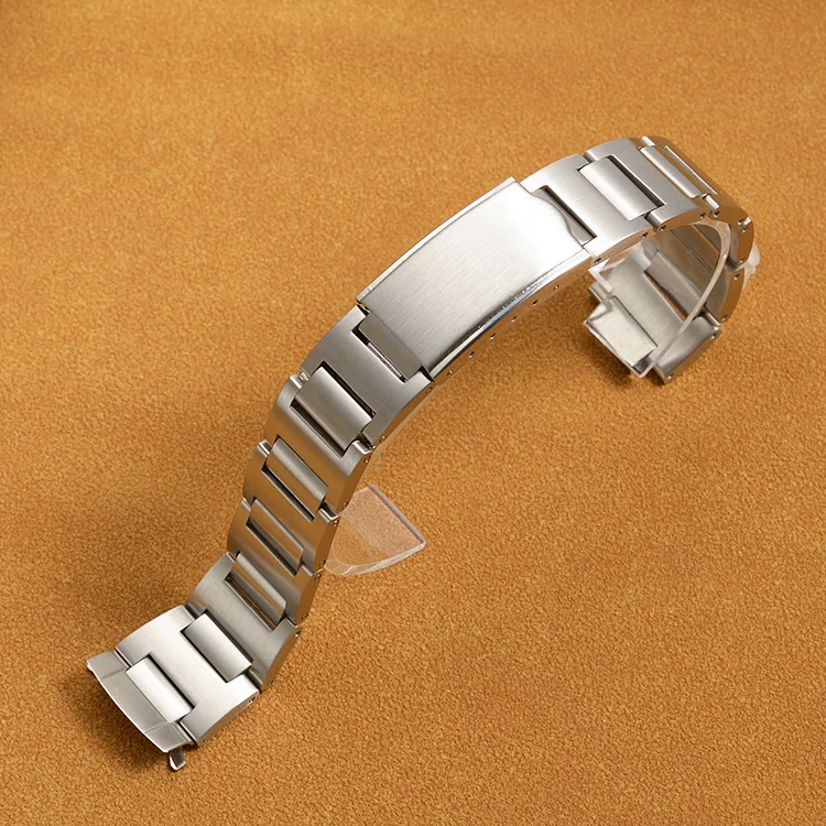 Cinturino Di Ricambio Per Cinturino In Acciaio Inossidabile Da 19Mm Per Seiko Chrono 6139