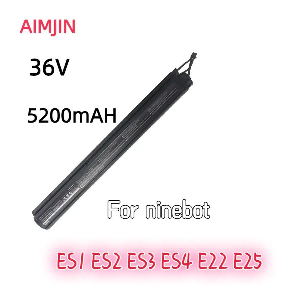 Nuova Batteria 2023 36V 5200Mah 18650 Batteria Per Ninebot Segway Es1/Es2/Es3/Es4 Batteria Interna Per Scooter, Ninebot Segway Sco