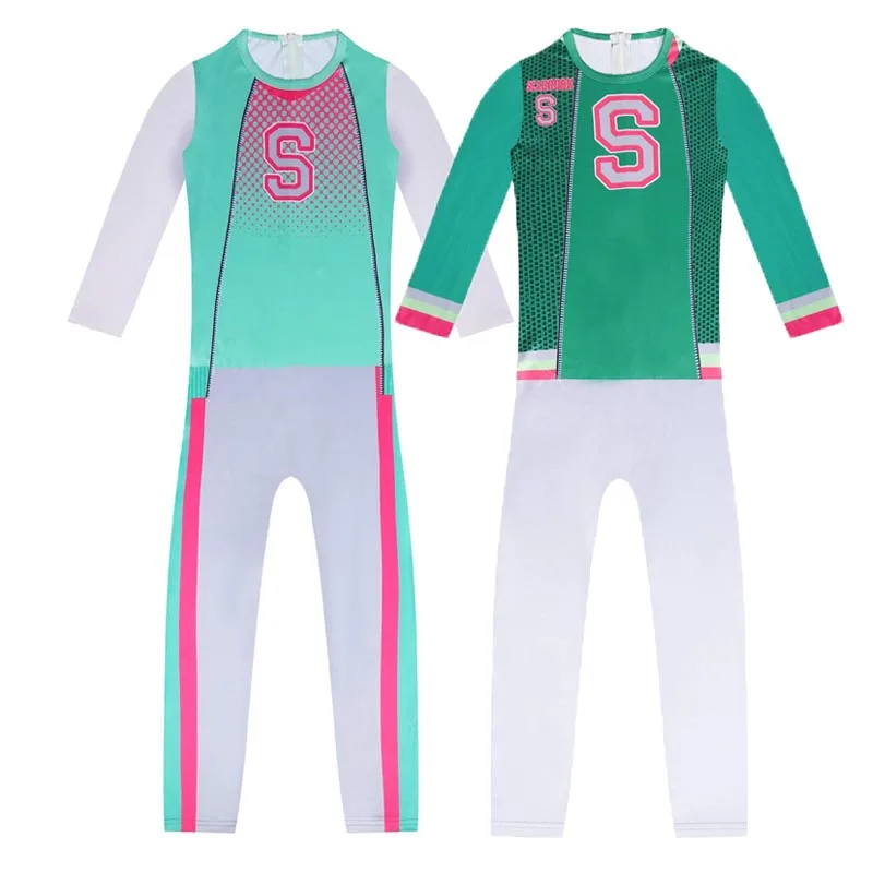 2020 Bambini Costumi Di Halloween Ragazzi Zombies 2 Zed Bucky Cosplay Body Carnival Performance Tuta Abbigliamento Da Festa Per Bambini