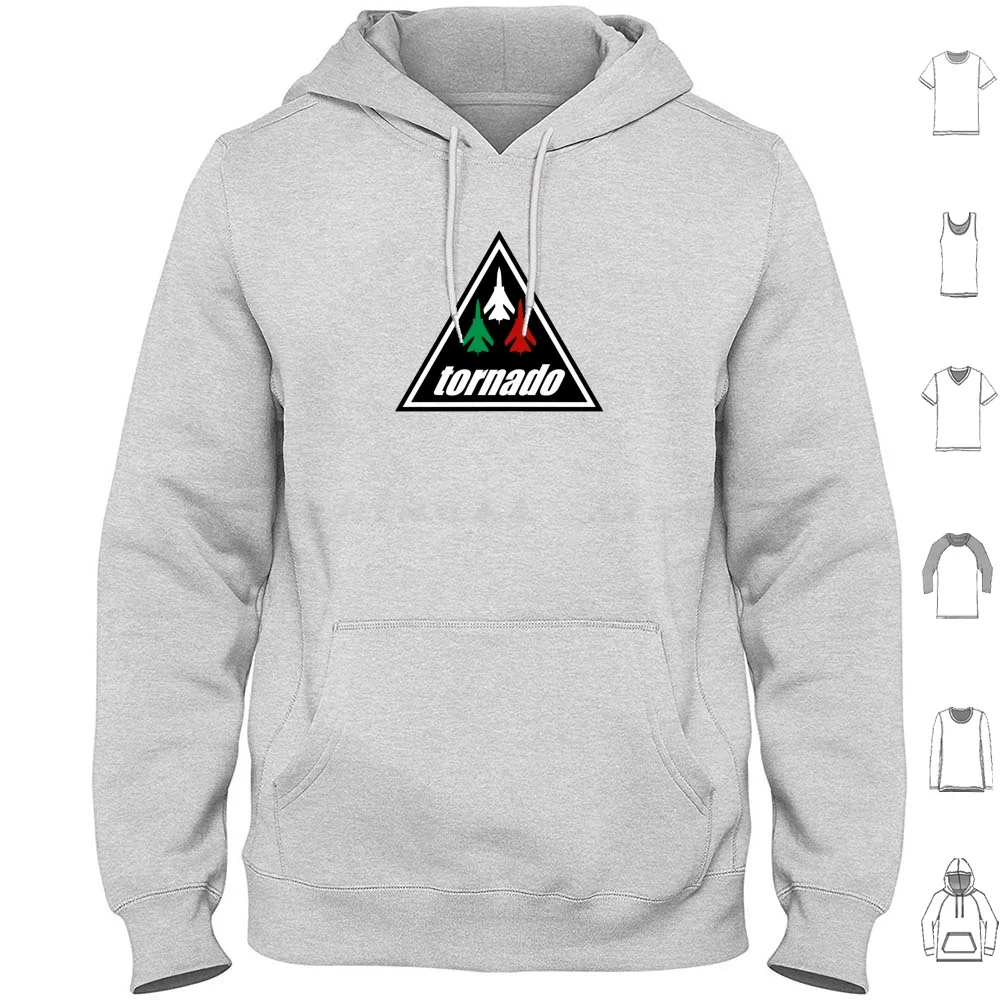 Italian Air Force Tornado Patch Felpe Con Cappuccio Manica Lunga Italian Tornado Italian Air Force Italian Tornado Plane Tornado