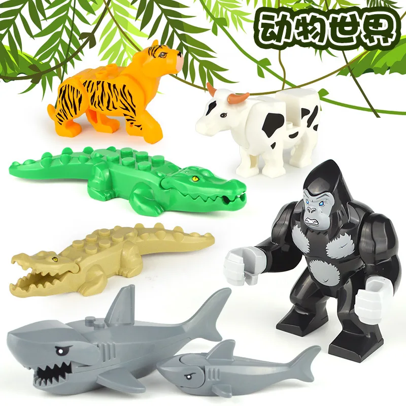 Singola Vendita Animal World Zoo Model Figure Action Toy Set Cartoon Animal Lovely Pig Plastics Collection Toy For Children