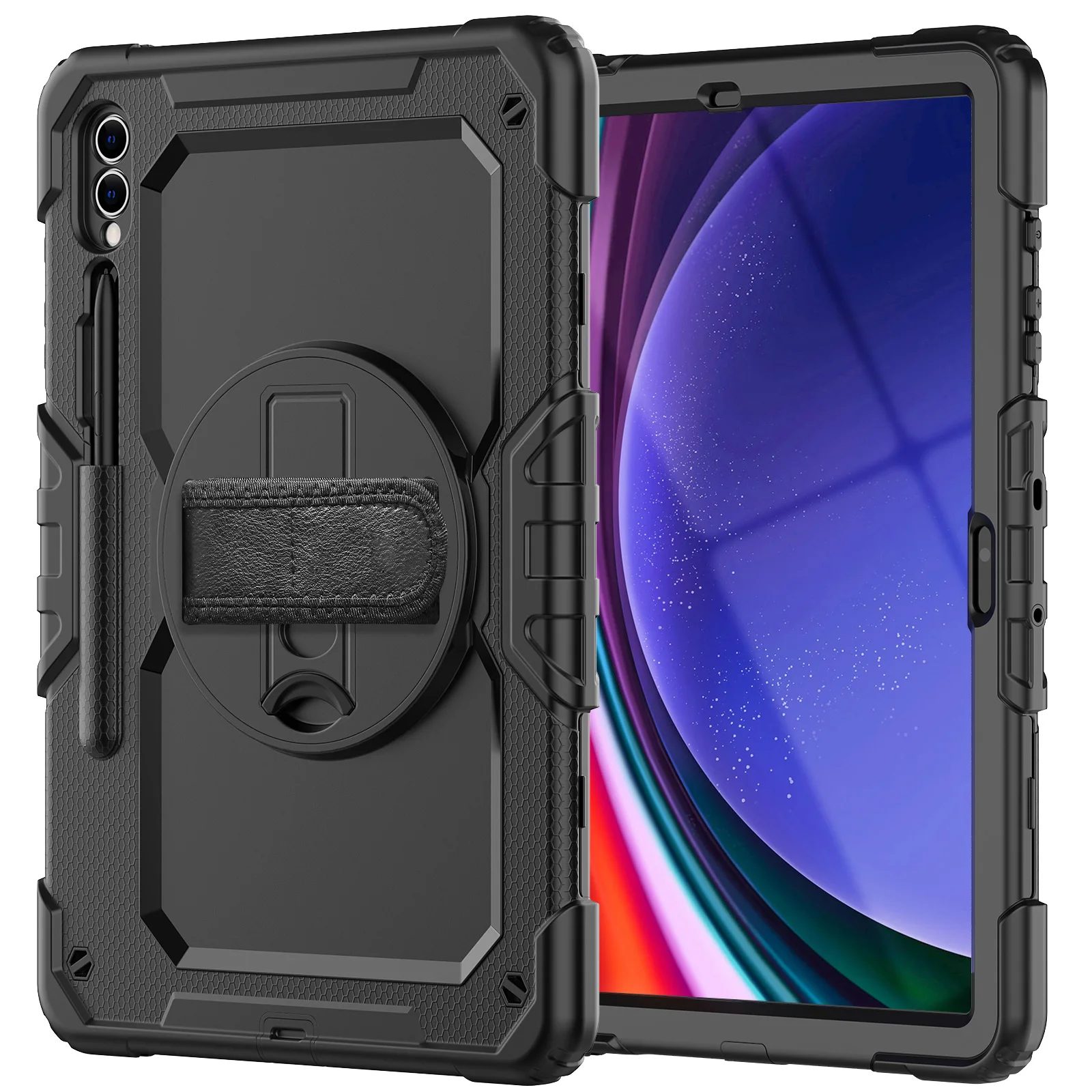 Supporto Per Supporto Tracolla Palmo Custodia Antiurto Corazzata Per Samsung Galaxy Tab S9 Plus Custodia Samsung Tab S9 Plus Custodie
