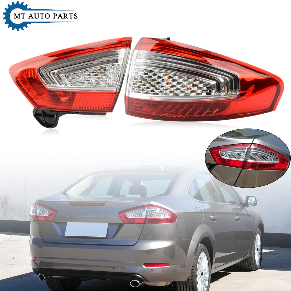 Mtap Car Rear Bumper Tail Light Brake Stop Lamp Taillight Taillamp For Ford Mondeo Mk4 Sedan 2011 2012 2013 Tail Light Tail Lamp