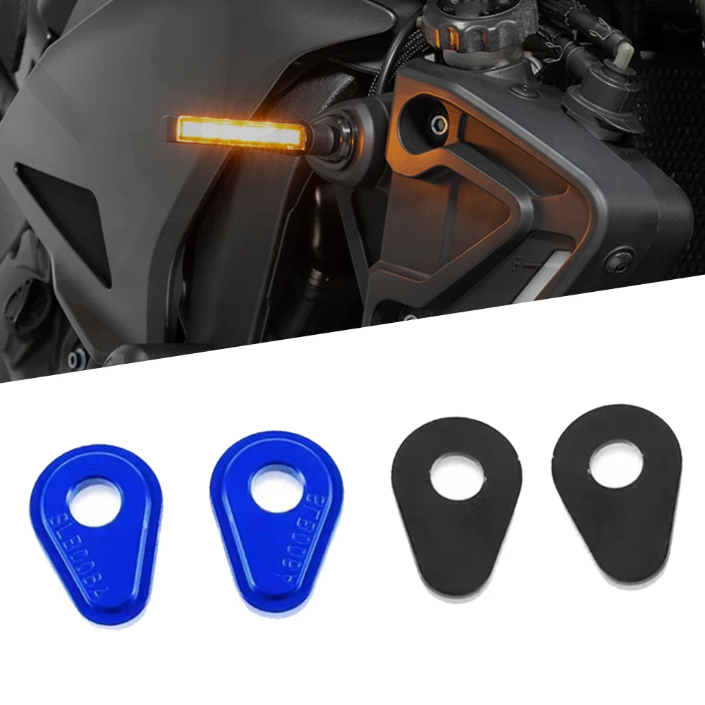 For Yamaha Tenere700 Tenere 700 2019 2021 2020 Motorcycle Led Turn Signal Indicator Adapter Spacers Moount Plates Mt-01 Fz16
