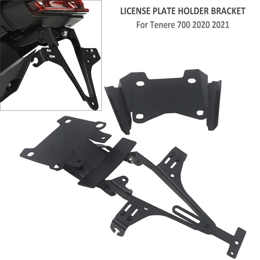 Accessori Moto Portatarga Per Yamaha Tenere 700 Tenere700 2020 2021