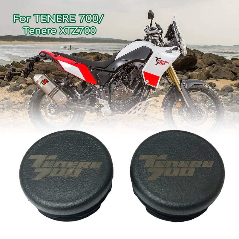 Tenere 700 Frame Hole Cover Caps Plug Decorative Frame Cap Set Fits For Yamaha Tenere700 Xtz 700 2019 2020 2021 Motorcycle