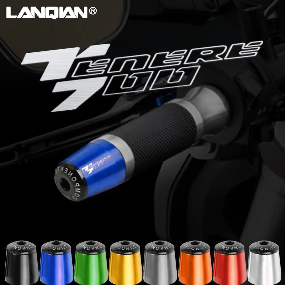 Motorcycle Handlebar Caps Handle Bar Grips Ends Plug For Yamaha Tenere700 Tenere 700 Rally 2019 2020 2021 Accessories