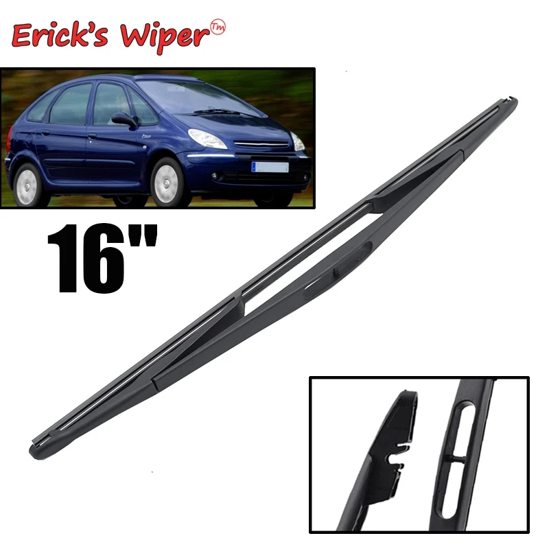 Ener'S Wiper 16 "Spazzola Tergicristallo Posteriore Per Citroen Xsara Picasso Break 1999 - 2012 Parabrezza Parabrezza Portellone Finestra Spazzola Ant