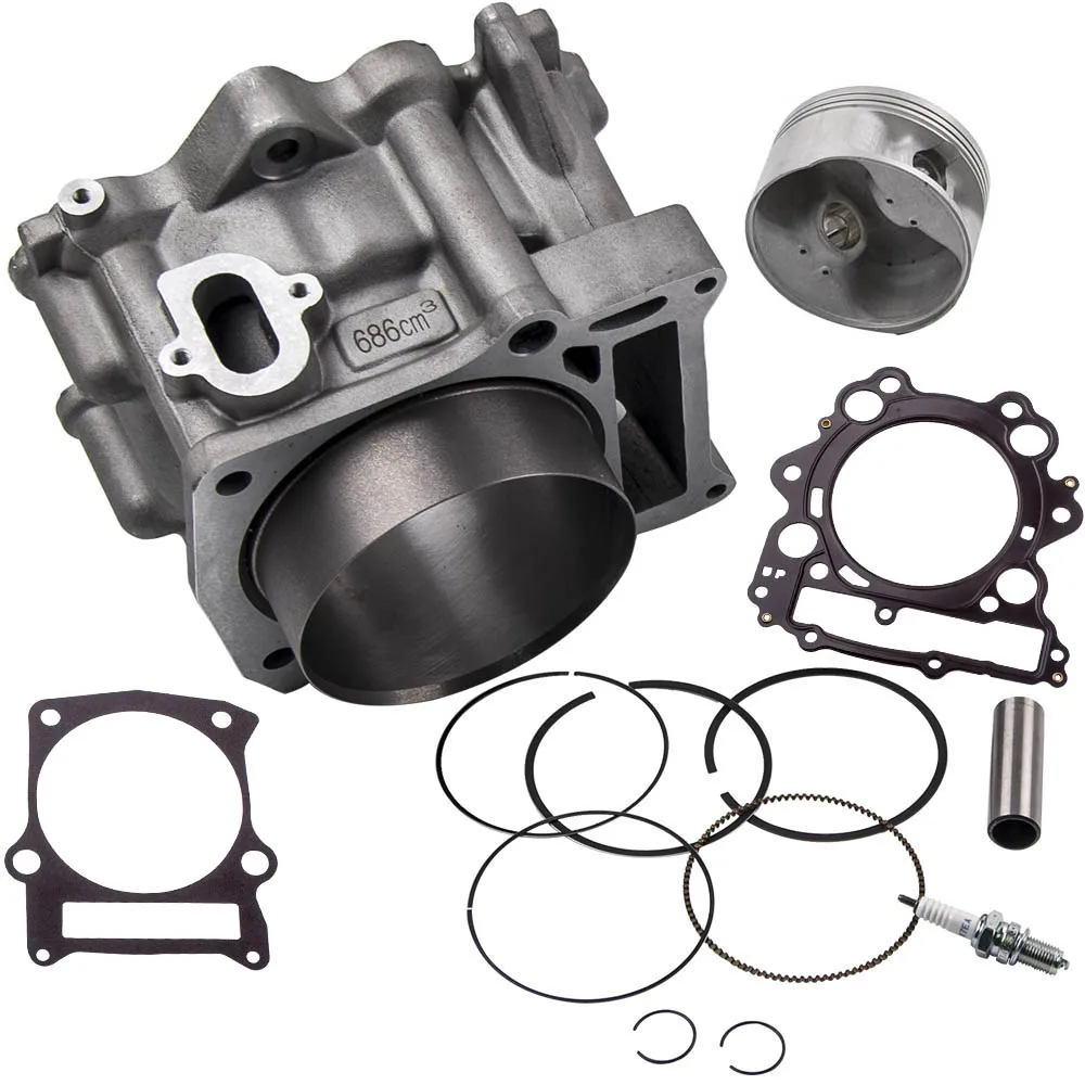 Kit Guarnizioni Pistone Cilindro Maxpeedingrods Per Yamaha Grizzly 660 2002-08 686Cc Muslimate