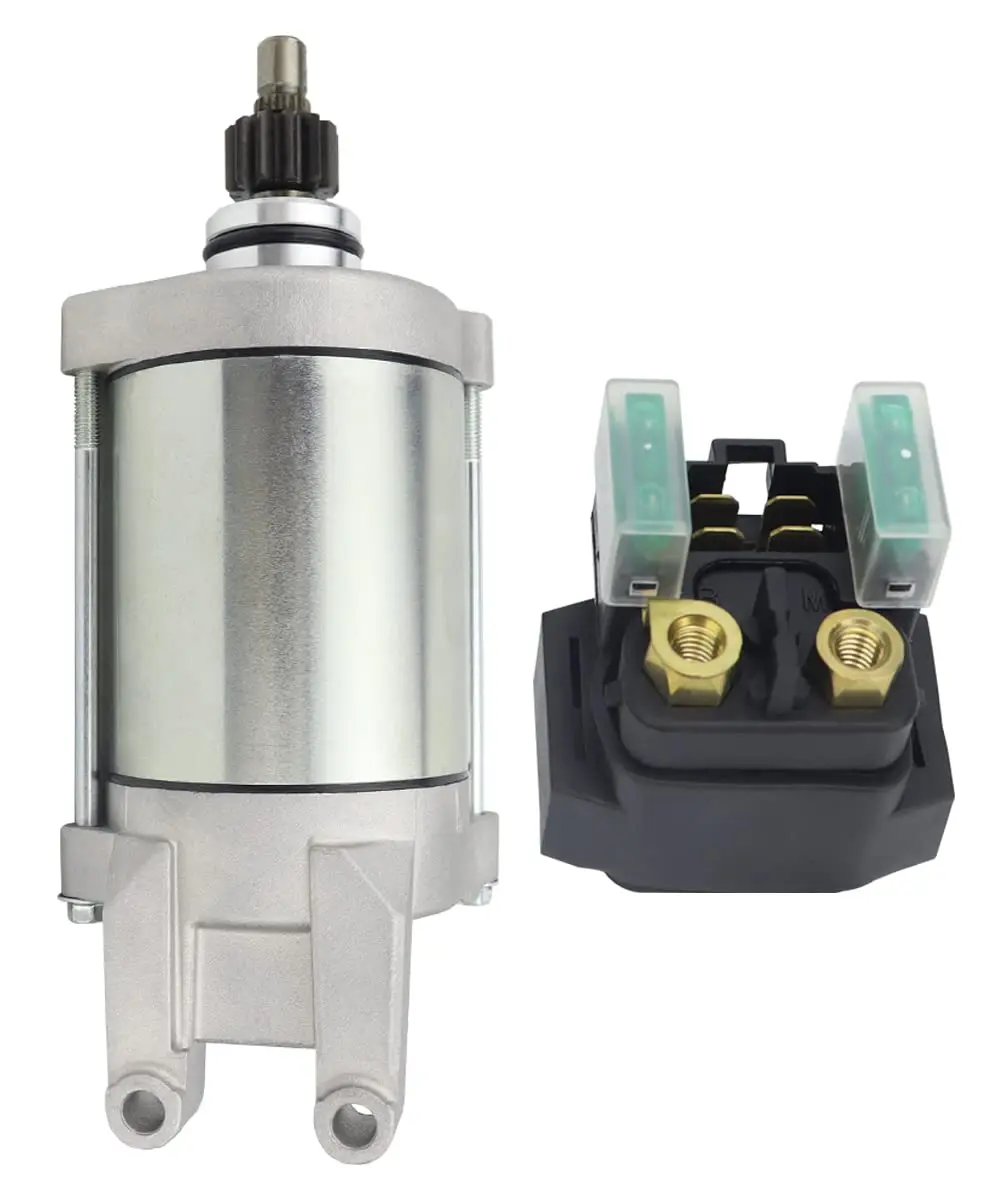 Motorino Di Avviamento E Relè Per Yamaha Raptor 660 Yfm660R 2001-2005 660 Raptor Starter Yfm660R Sostituire Per Muslimat 18760